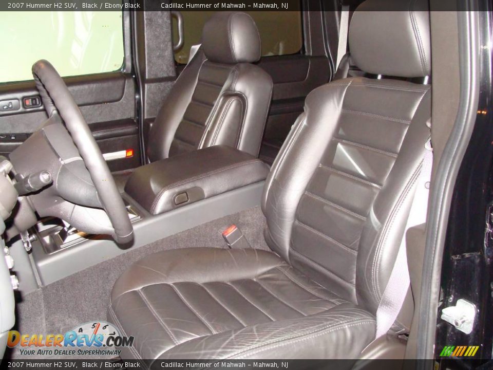 2007 Hummer H2 SUV Black / Ebony Black Photo #16