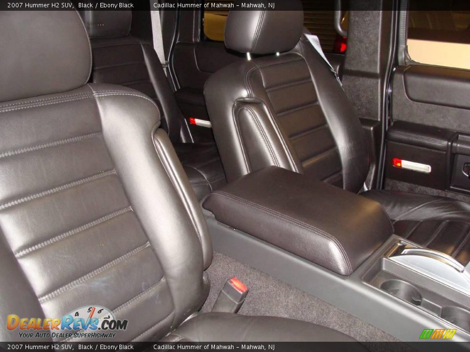 2007 Hummer H2 SUV Black / Ebony Black Photo #17