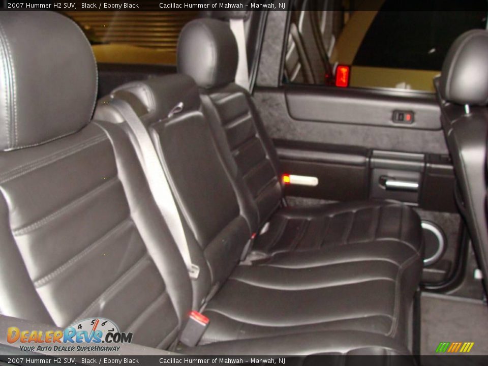 2007 Hummer H2 SUV Black / Ebony Black Photo #18