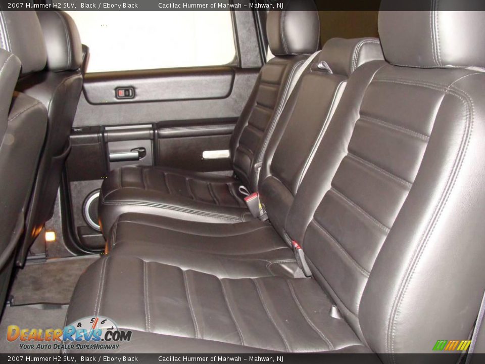 2007 Hummer H2 SUV Black / Ebony Black Photo #19