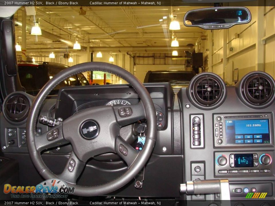 2007 Hummer H2 SUV Black / Ebony Black Photo #20