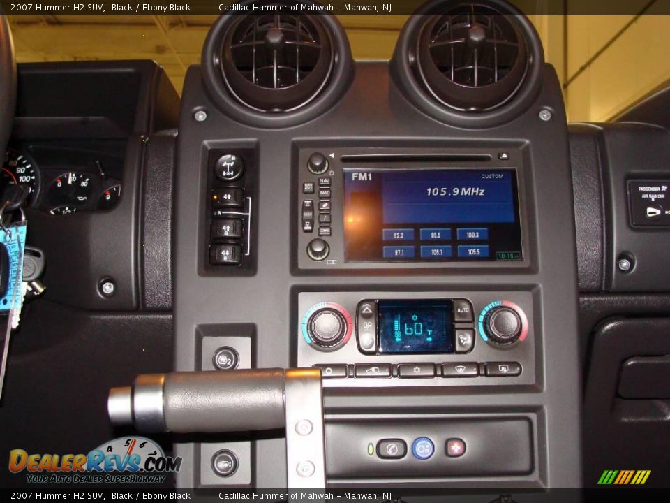 2007 Hummer H2 SUV Black / Ebony Black Photo #21