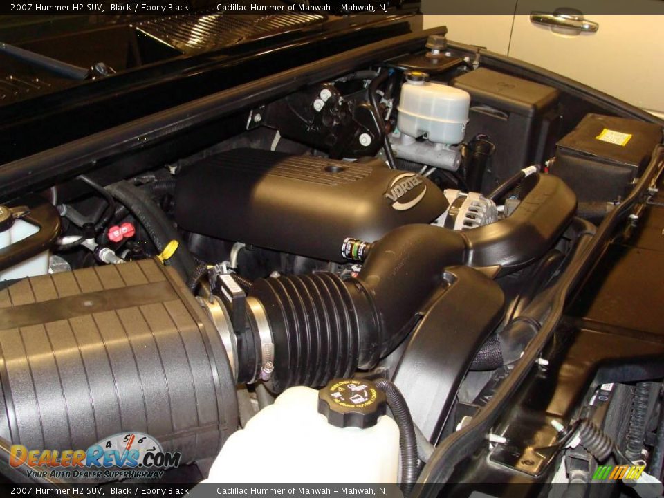 2007 Hummer H2 SUV Black / Ebony Black Photo #25