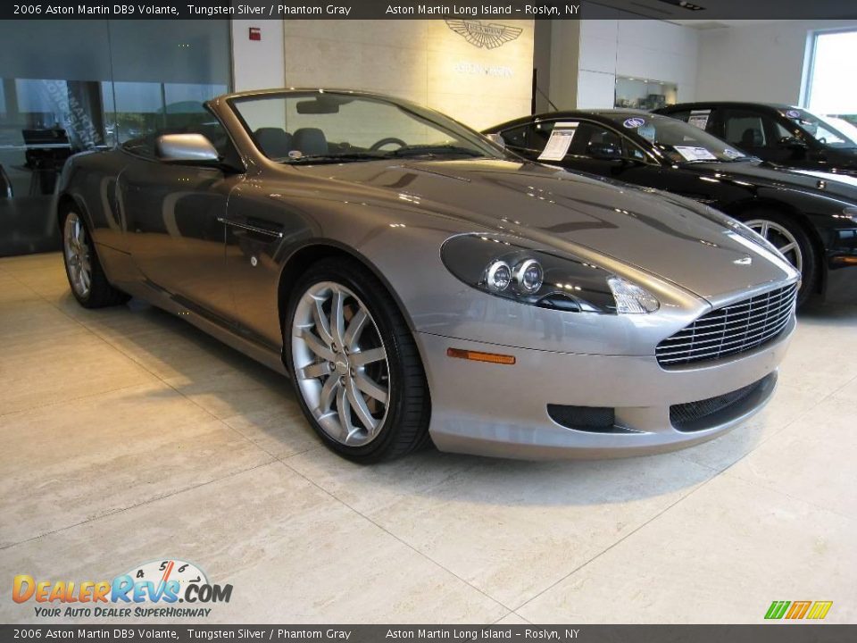 2006 Aston Martin DB9 Volante Tungsten Silver / Phantom Gray Photo #1