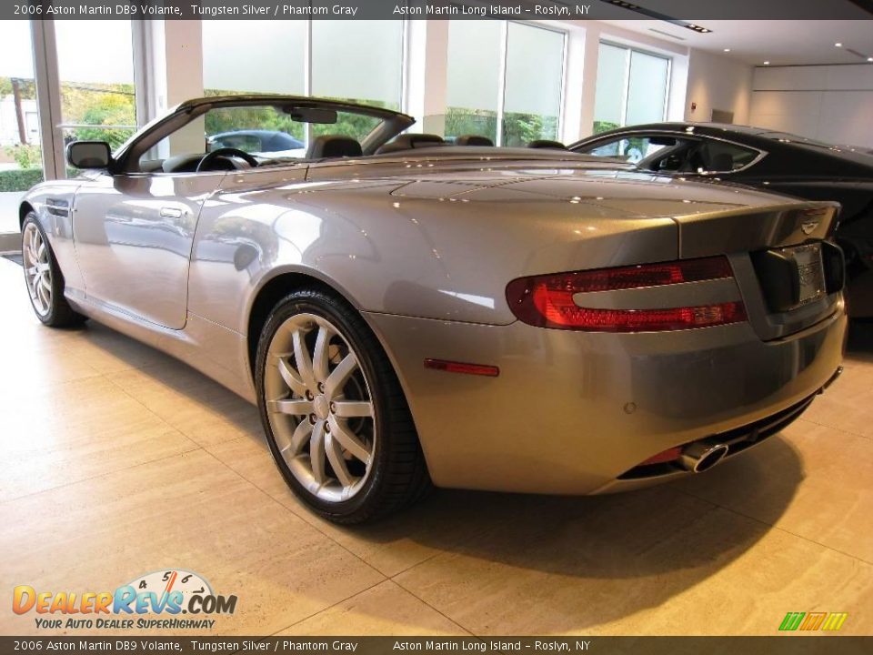 2006 Aston Martin DB9 Volante Tungsten Silver / Phantom Gray Photo #3
