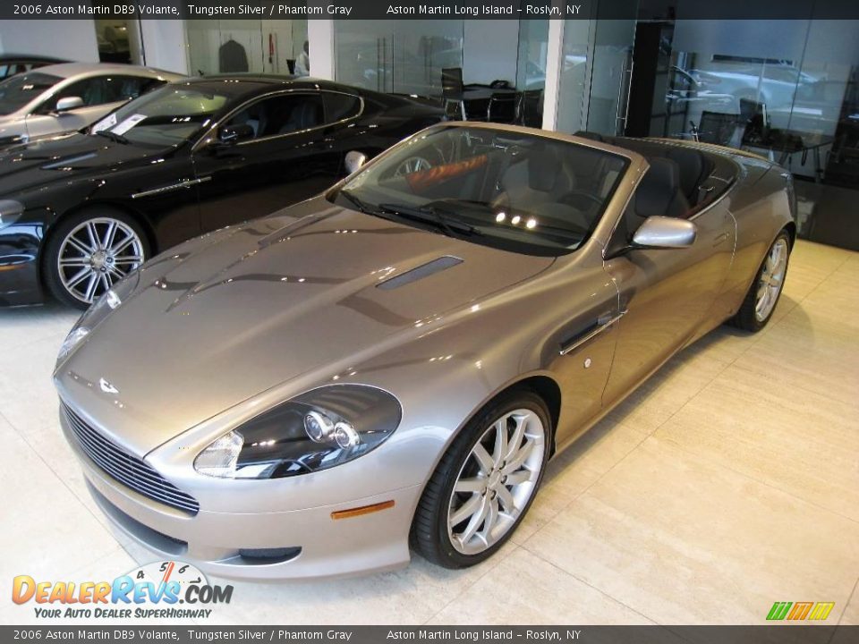 2006 Aston Martin DB9 Volante Tungsten Silver / Phantom Gray Photo #6