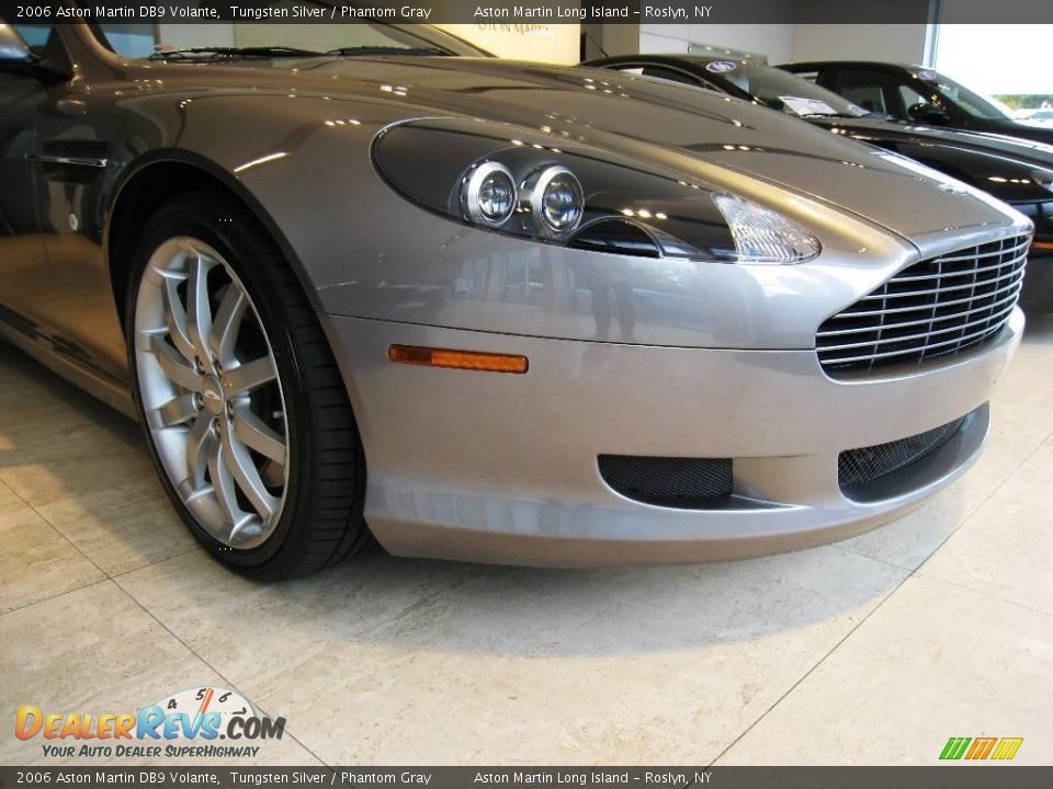 2006 Aston Martin DB9 Volante Tungsten Silver / Phantom Gray Photo #9