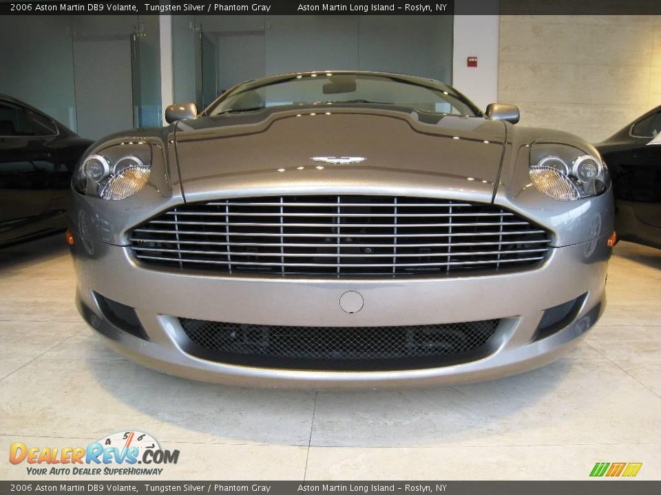 2006 Aston Martin DB9 Volante Tungsten Silver / Phantom Gray Photo #10
