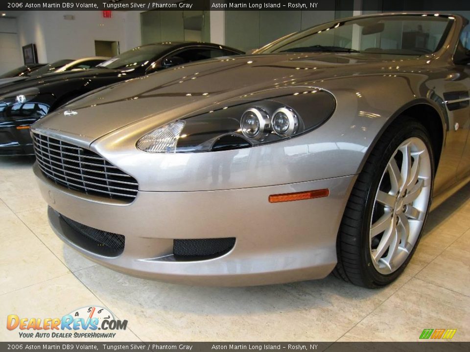 2006 Aston Martin DB9 Volante Tungsten Silver / Phantom Gray Photo #11