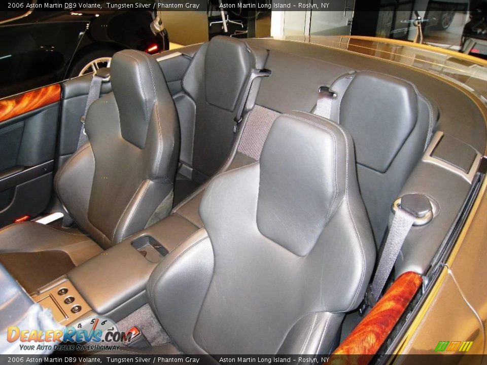 2006 Aston Martin DB9 Volante Tungsten Silver / Phantom Gray Photo #20