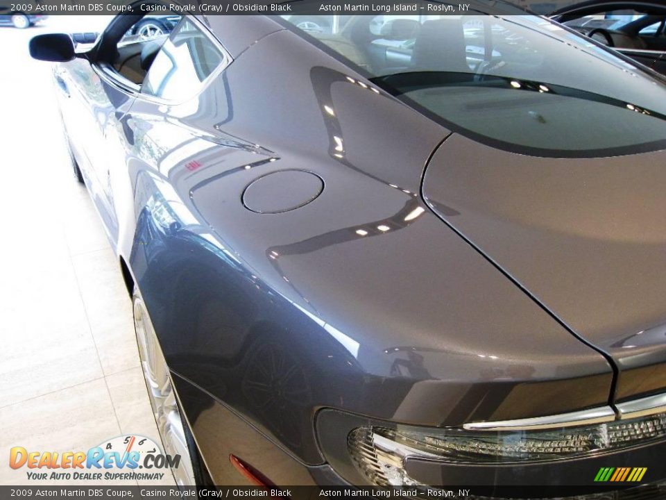 2009 Aston Martin DBS Coupe Casino Royale (Gray) / Obsidian Black Photo #12