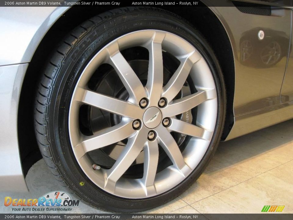 2006 Aston Martin DB9 Volante Tungsten Silver / Phantom Gray Photo #25