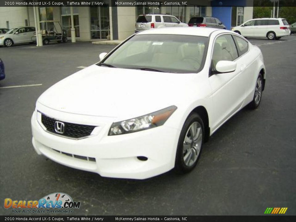 2010 Honda Accord LX-S Coupe Taffeta White / Ivory Photo #1