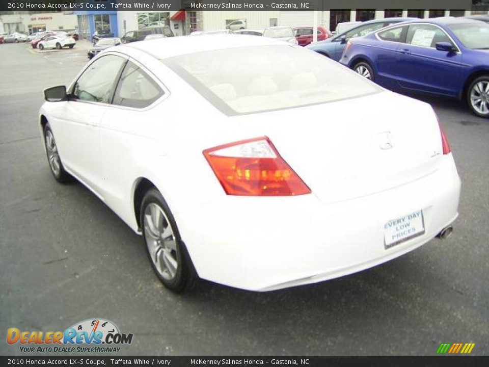 2010 Honda Accord LX-S Coupe Taffeta White / Ivory Photo #2