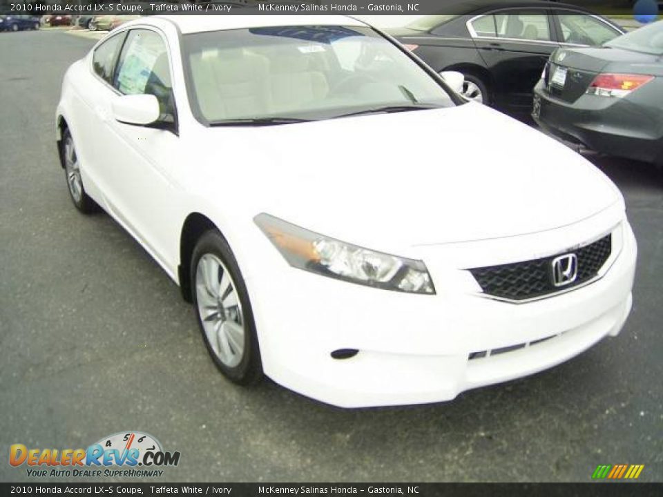 2010 Honda Accord LX-S Coupe Taffeta White / Ivory Photo #5
