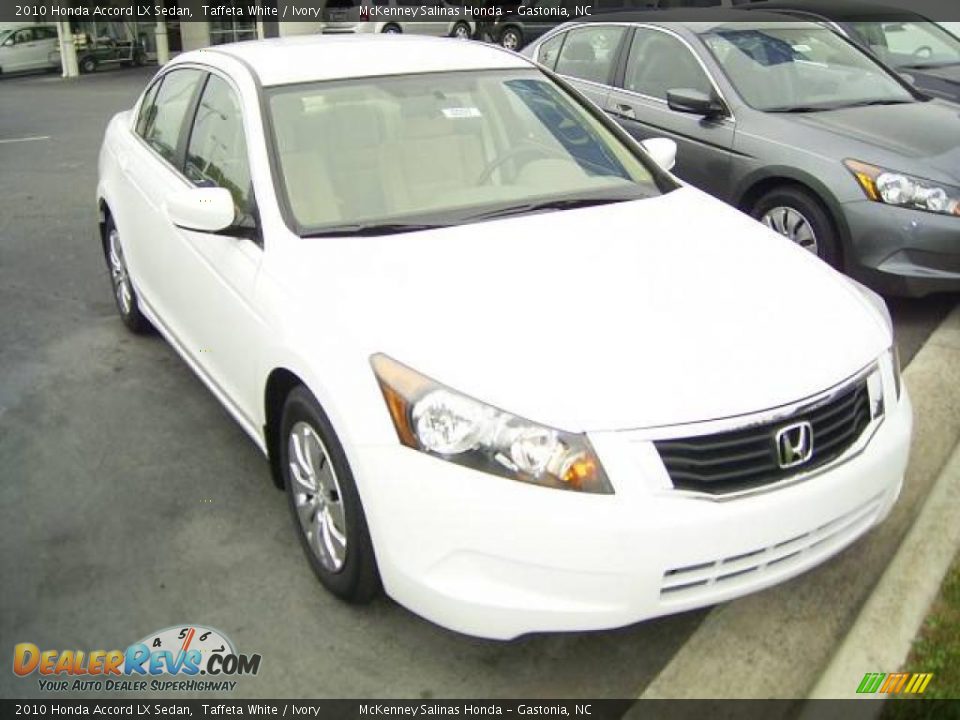 2010 Honda Accord LX Sedan Taffeta White / Ivory Photo #5