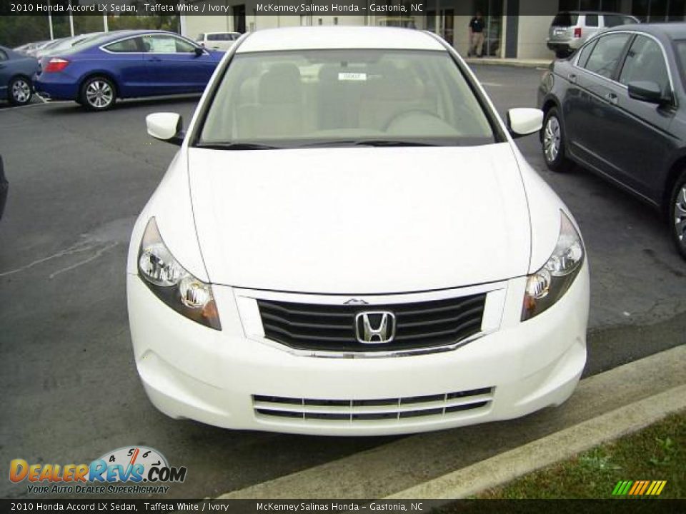 2010 Honda Accord LX Sedan Taffeta White / Ivory Photo #6