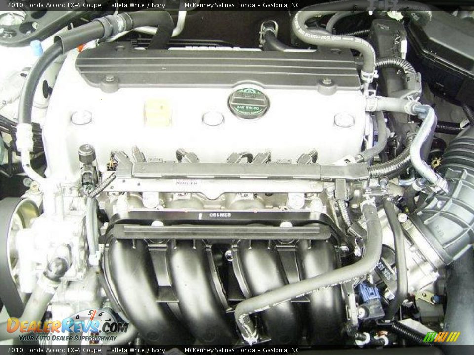 2010 Honda Accord LX-S Coupe Taffeta White / Ivory Photo #21
