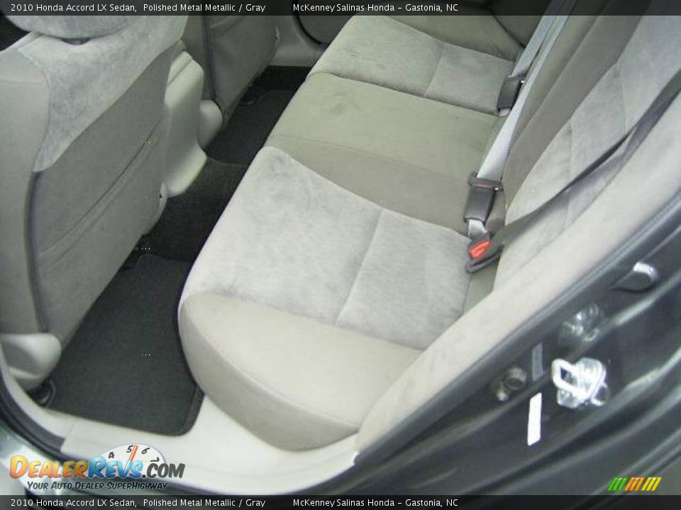 2010 Honda Accord LX Sedan Polished Metal Metallic / Gray Photo #12