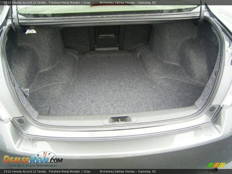 2010 Honda Accord LX Sedan Polished Metal Metallic / Gray Photo #13