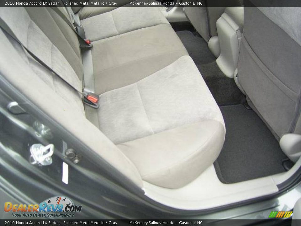 2010 Honda Accord LX Sedan Polished Metal Metallic / Gray Photo #14