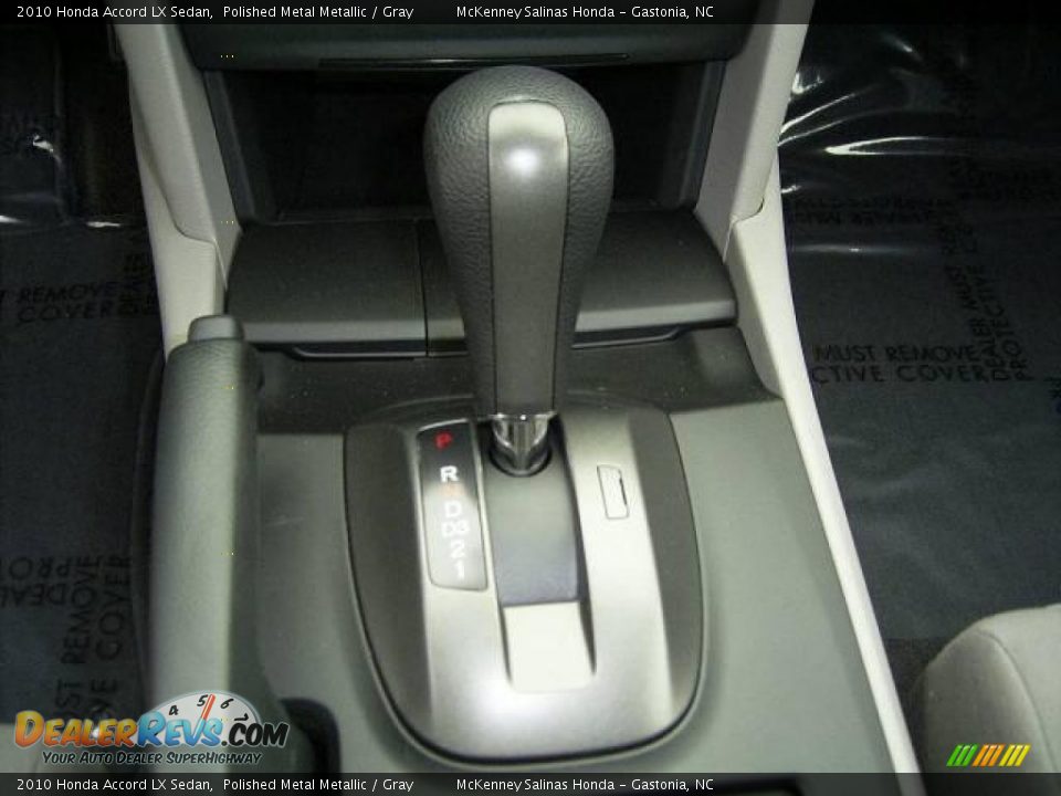 2010 Honda Accord LX Sedan Polished Metal Metallic / Gray Photo #24