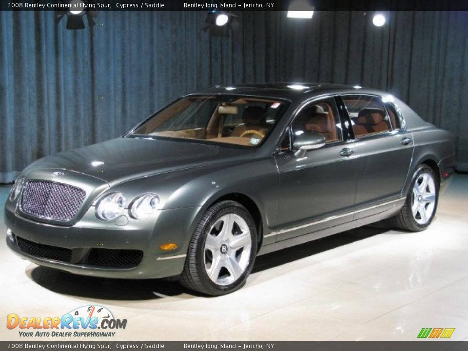 2008 Bentley Continental Flying Spur Cypress / Saddle Photo #1