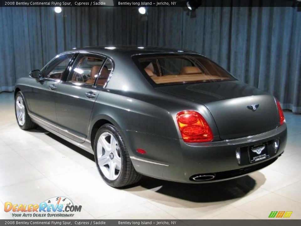 2008 Bentley Continental Flying Spur Cypress / Saddle Photo #2