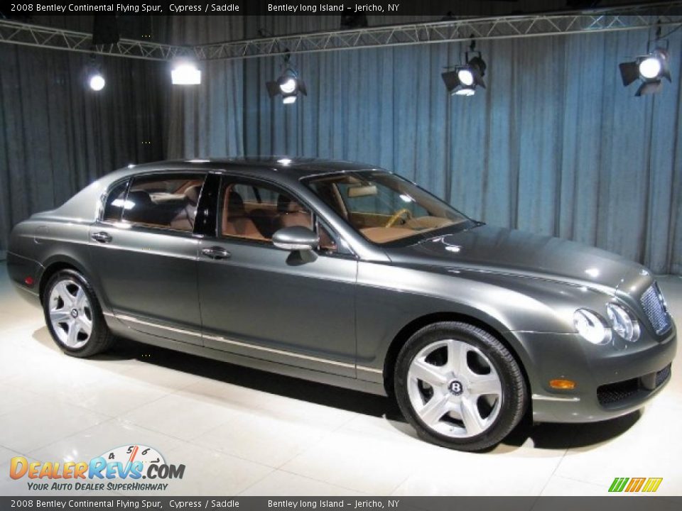 2008 Bentley Continental Flying Spur Cypress / Saddle Photo #3