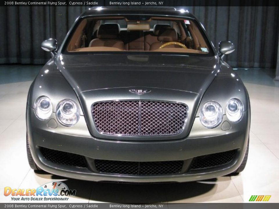 2008 Bentley Continental Flying Spur Cypress / Saddle Photo #4