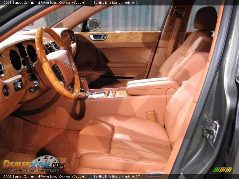 2008 Bentley Continental Flying Spur Cypress / Saddle Photo #6