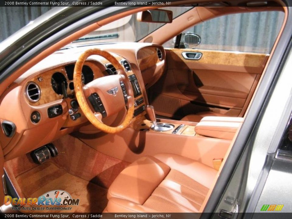 2008 Bentley Continental Flying Spur Cypress / Saddle Photo #7