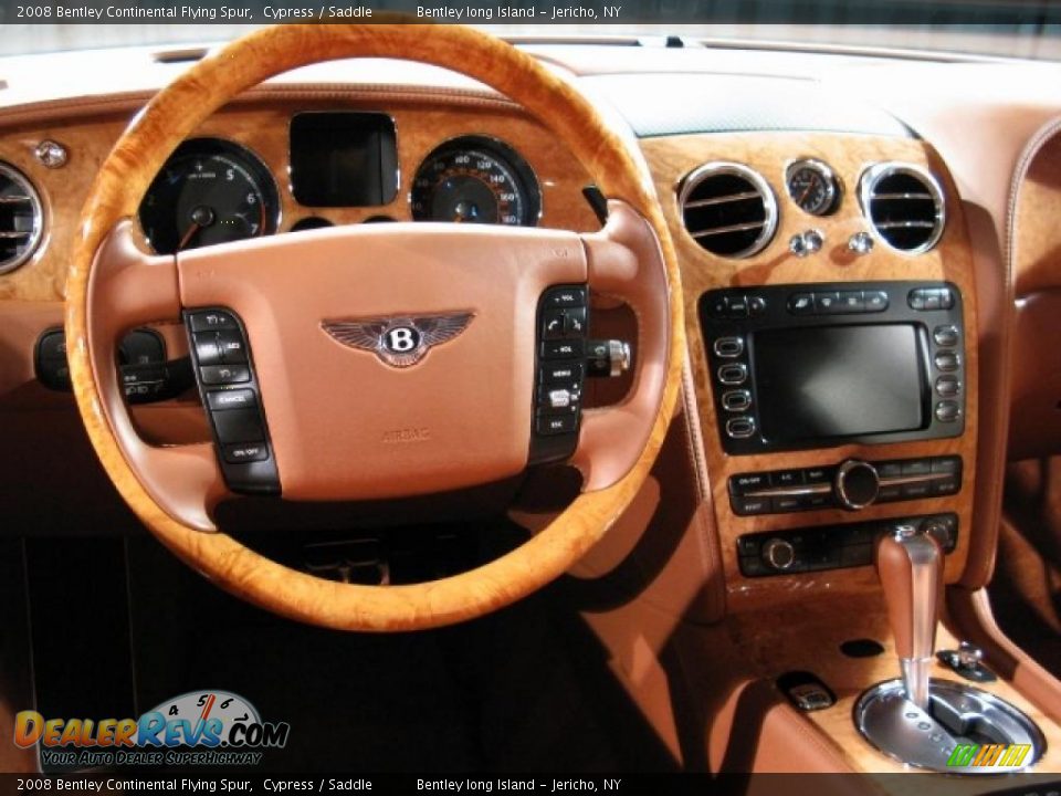 2008 Bentley Continental Flying Spur Cypress / Saddle Photo #8
