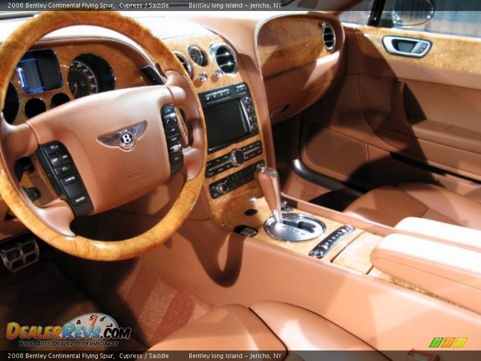 2008 Bentley Continental Flying Spur Cypress / Saddle Photo #11