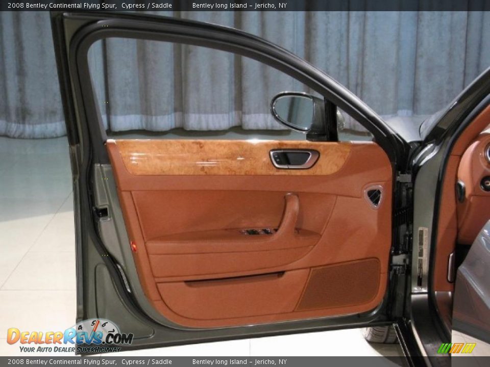 2008 Bentley Continental Flying Spur Cypress / Saddle Photo #12