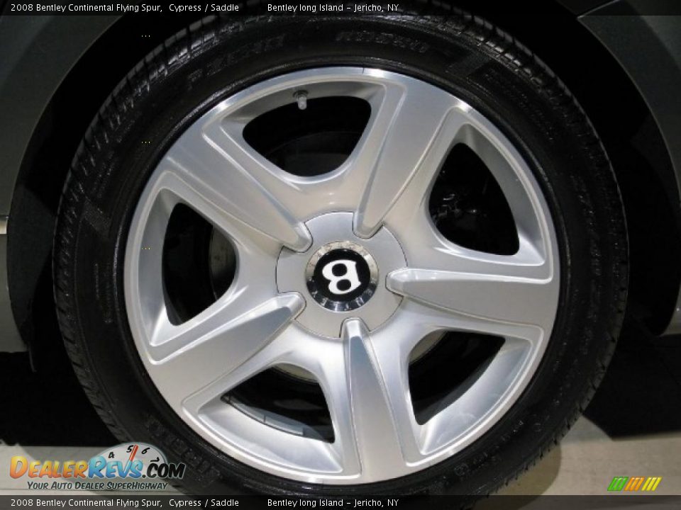 2008 Bentley Continental Flying Spur Cypress / Saddle Photo #16