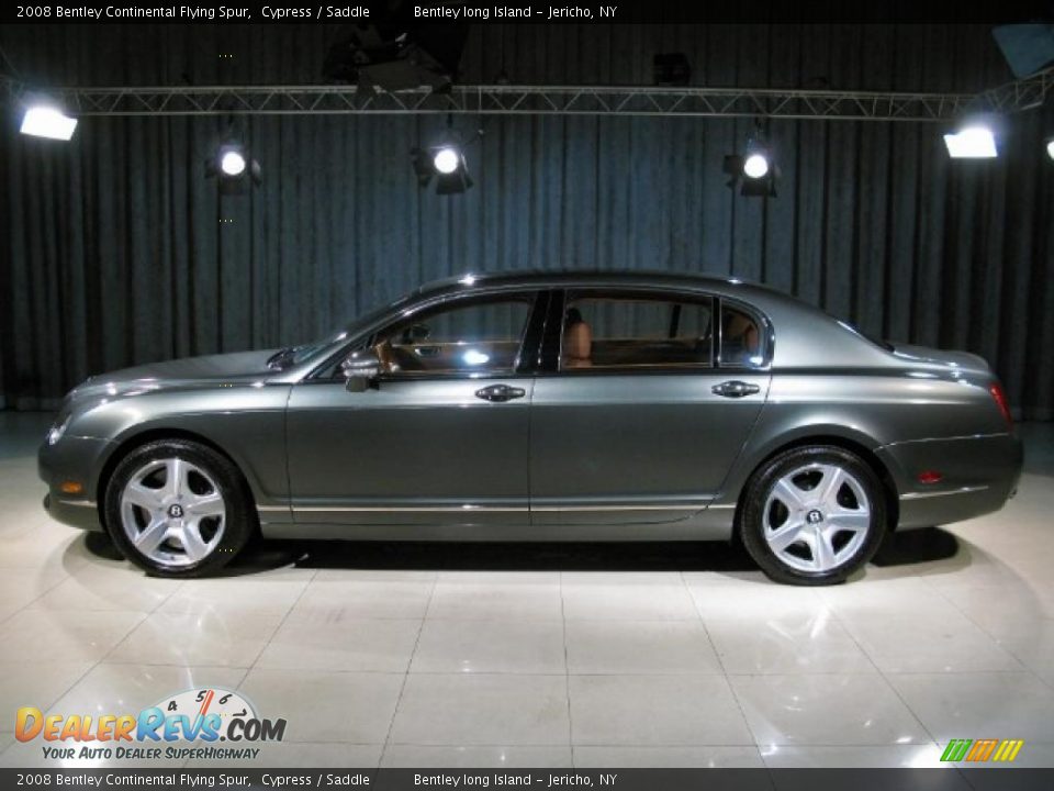 2008 Bentley Continental Flying Spur Cypress / Saddle Photo #19