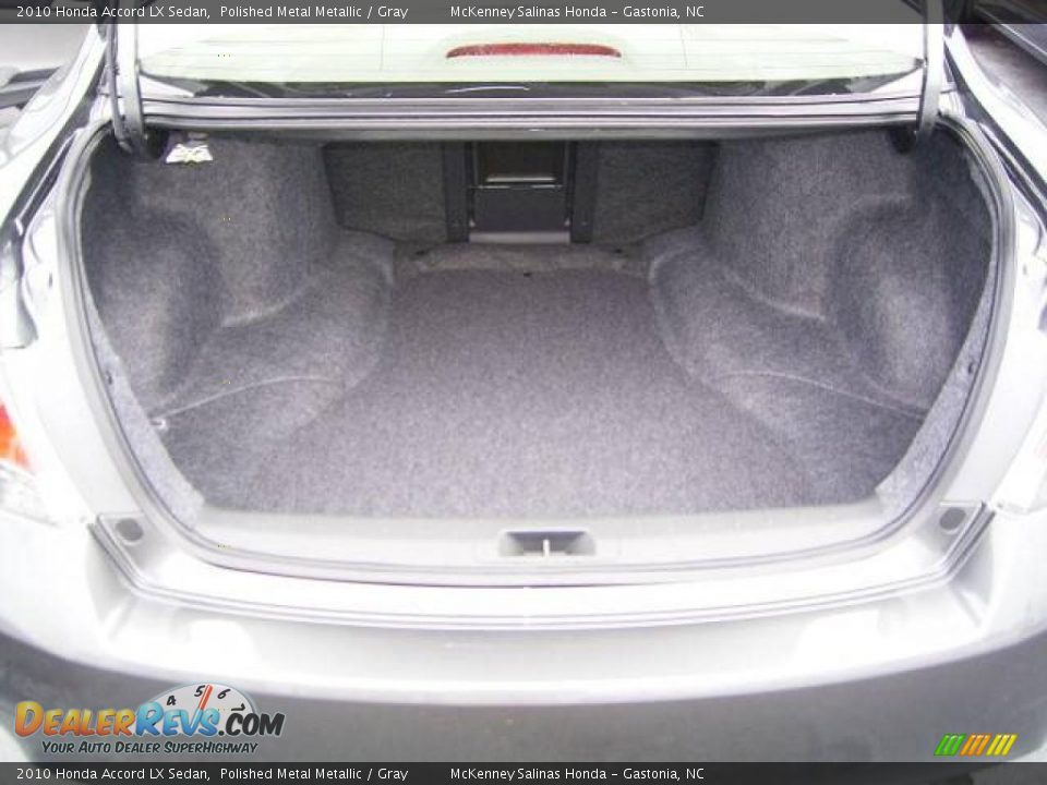 2010 Honda Accord LX Sedan Polished Metal Metallic / Gray Photo #11