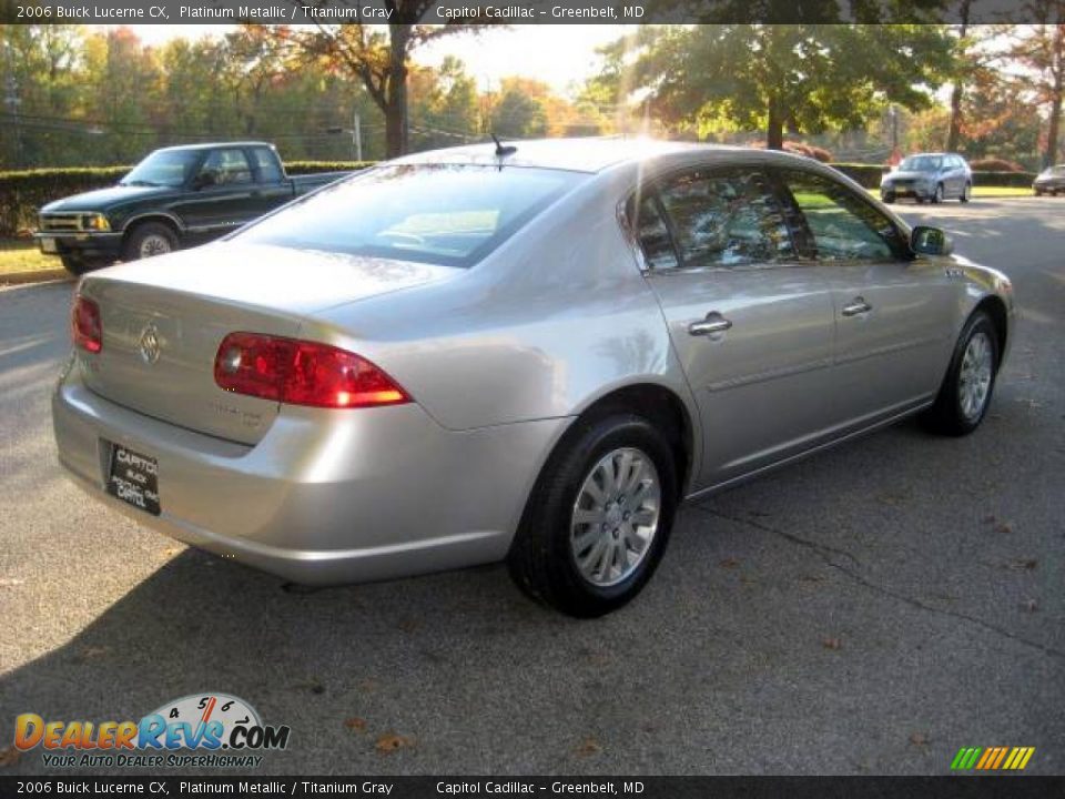 2006 Buick Lucerne CX Platinum Metallic / Titanium Gray Photo #4