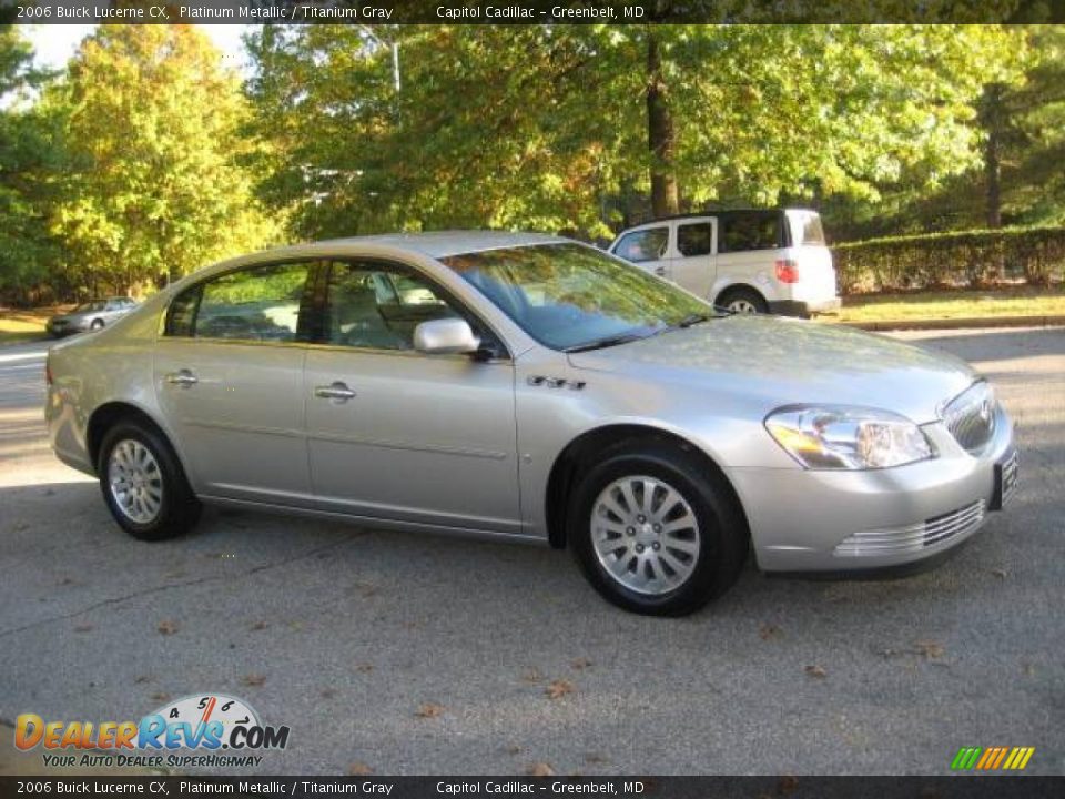 2006 Buick Lucerne CX Platinum Metallic / Titanium Gray Photo #5