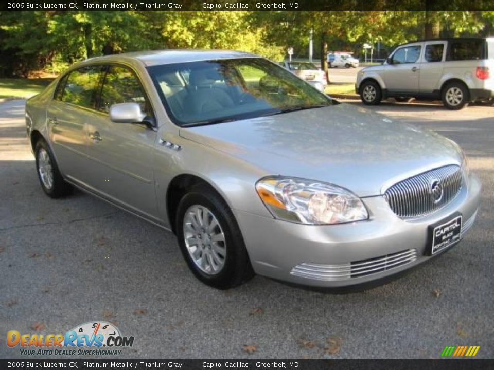 2006 Buick Lucerne CX Platinum Metallic / Titanium Gray Photo #6