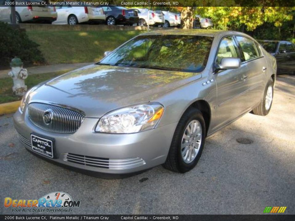 2006 Buick Lucerne CX Platinum Metallic / Titanium Gray Photo #8