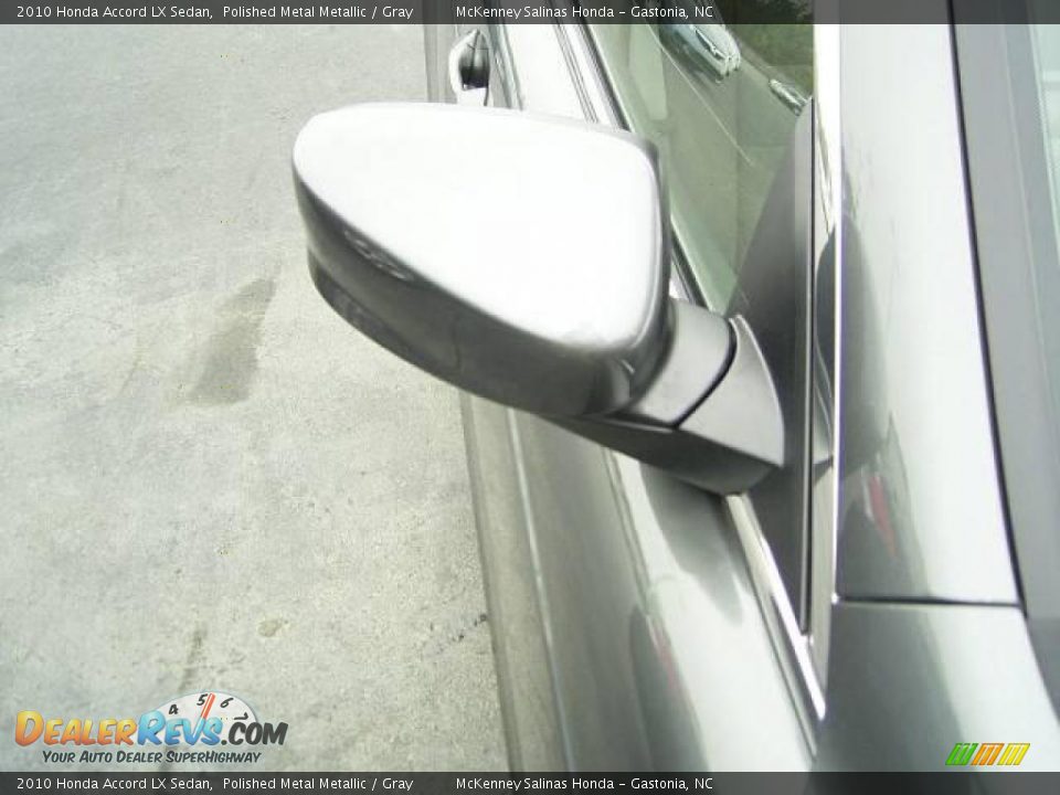 2010 Honda Accord LX Sedan Polished Metal Metallic / Gray Photo #17