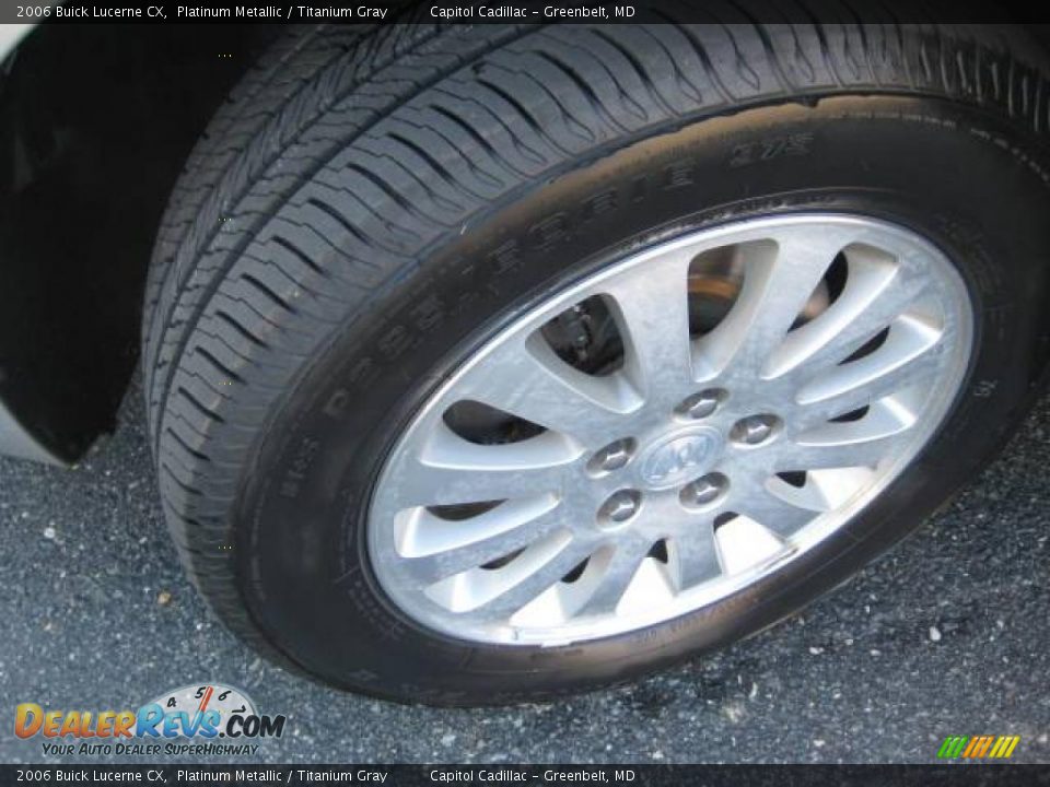 2006 Buick Lucerne CX Platinum Metallic / Titanium Gray Photo #9