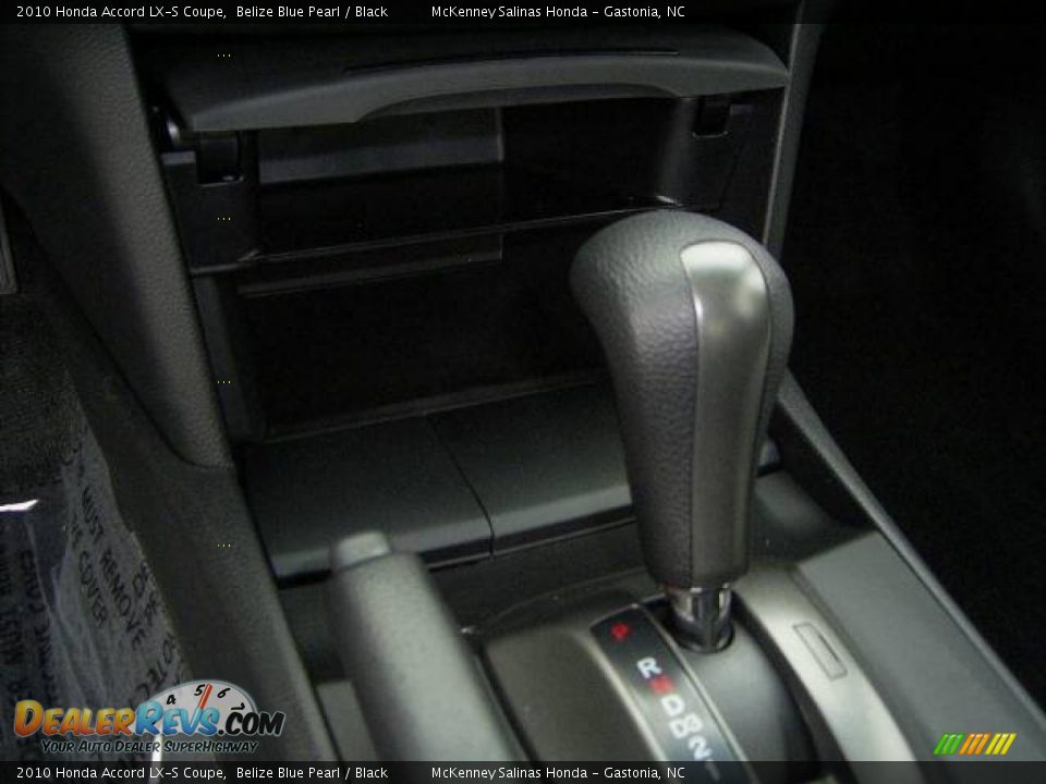 2010 Honda Accord LX-S Coupe Belize Blue Pearl / Black Photo #24