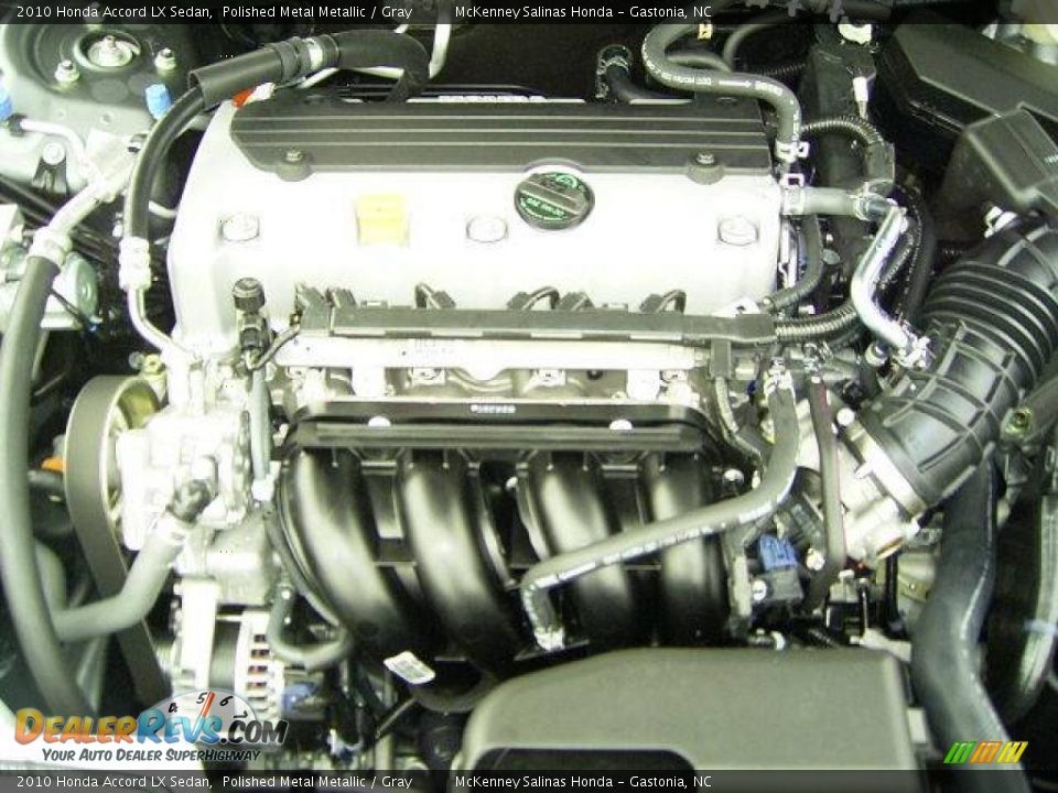 2010 Honda Accord LX Sedan Polished Metal Metallic / Gray Photo #19