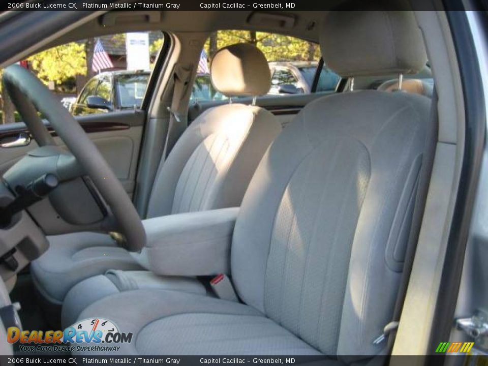 2006 Buick Lucerne CX Platinum Metallic / Titanium Gray Photo #11