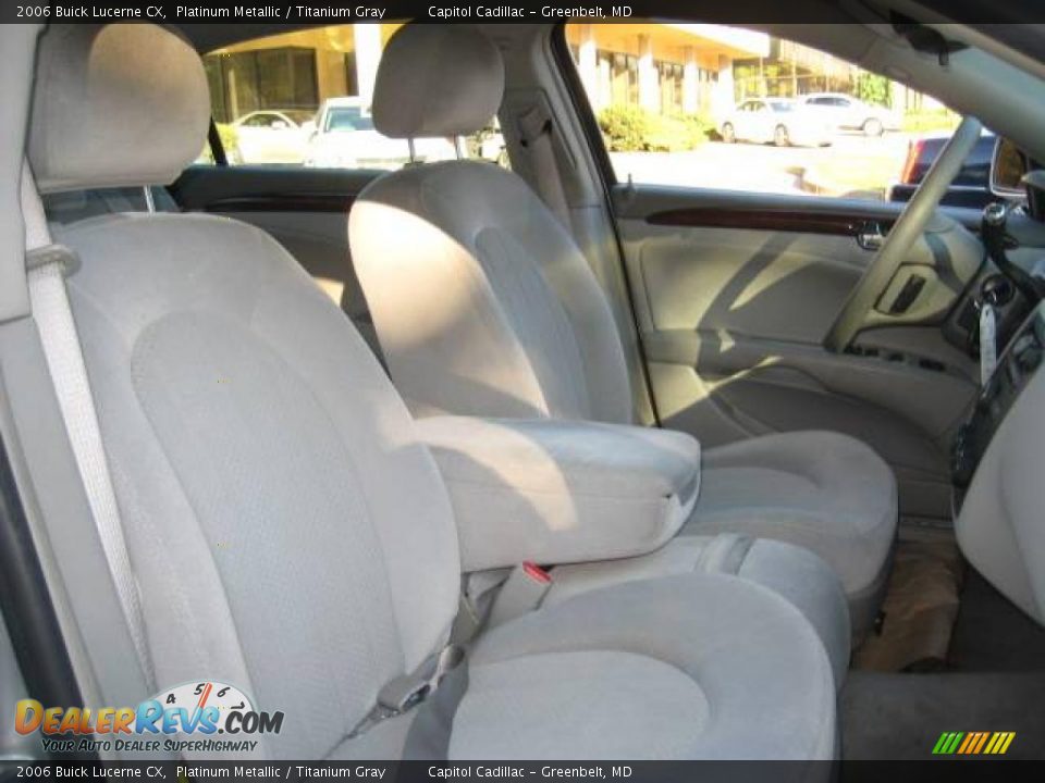 2006 Buick Lucerne CX Platinum Metallic / Titanium Gray Photo #12