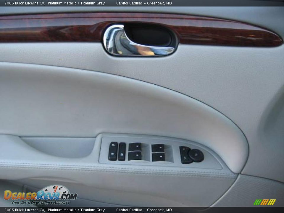 2006 Buick Lucerne CX Platinum Metallic / Titanium Gray Photo #16