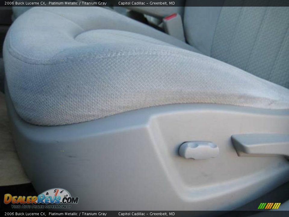 2006 Buick Lucerne CX Platinum Metallic / Titanium Gray Photo #17